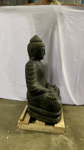 SEATED BUDDHA NAGA 80 CM LEFT